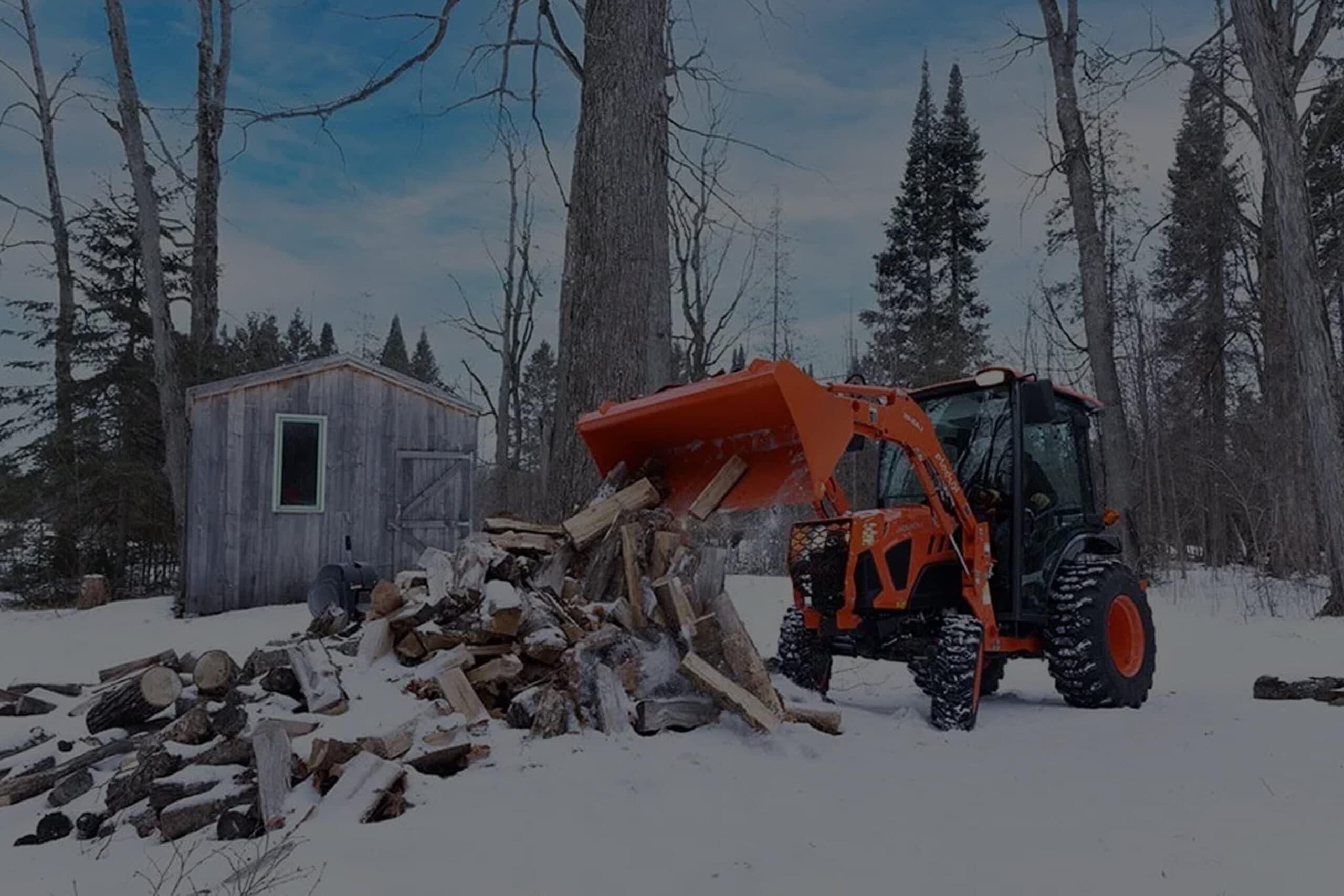 Power through Western NY winters with the Kubota LX2620