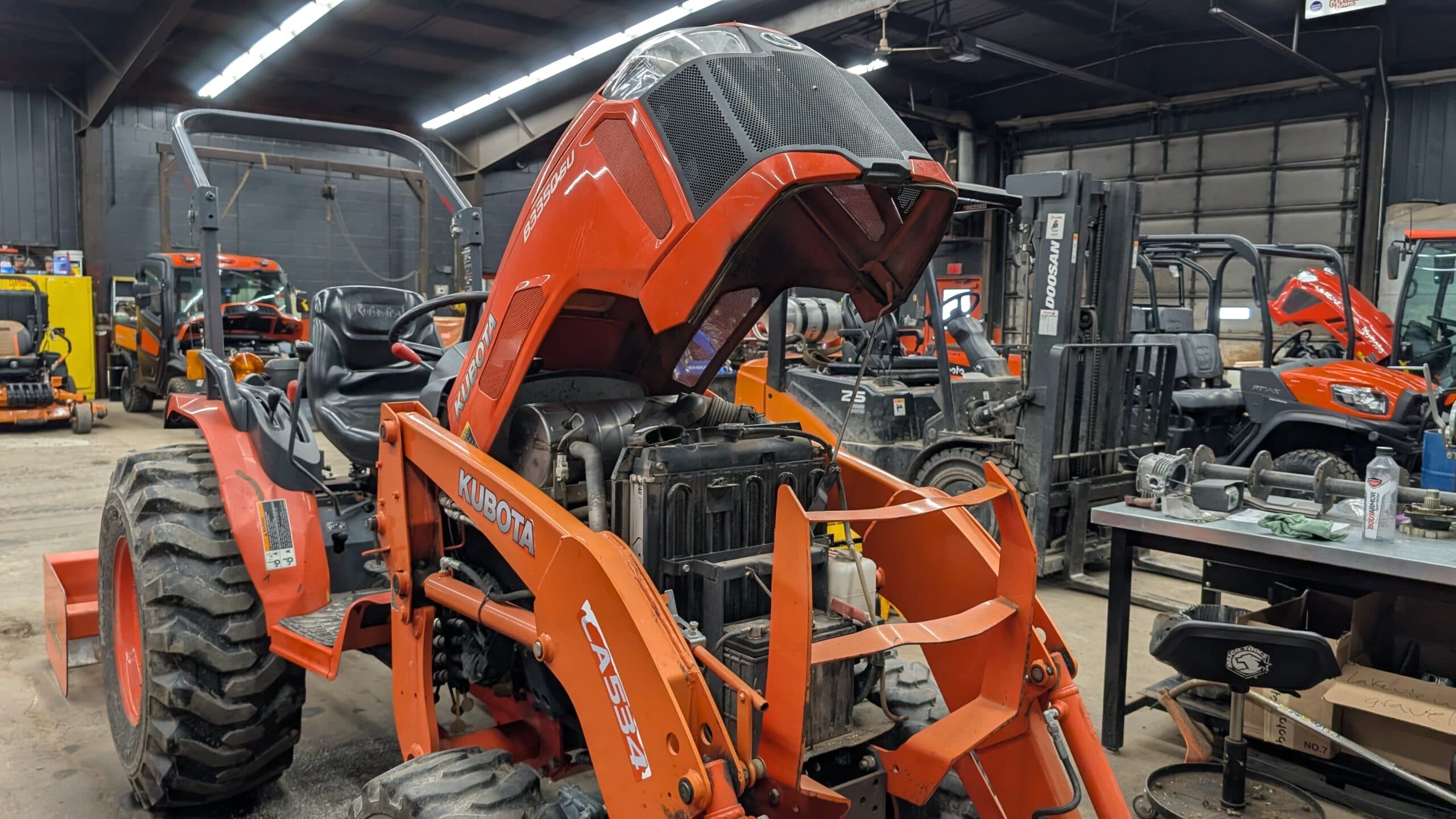 Service your Kubota equipment with Bentley Brothers Inc Albion NY