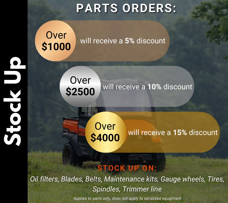 parts stock up